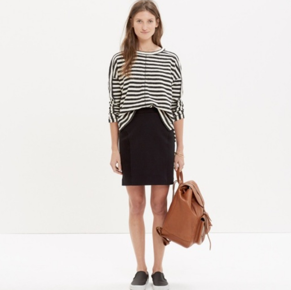 MADEWELL night spell black skirt